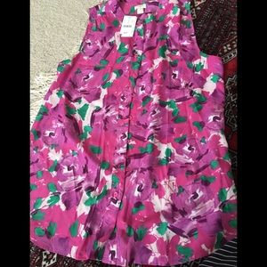 Jcrew sleeveless blouse size 10 bundle!